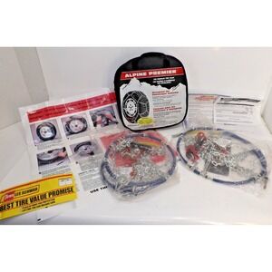 Alpine Premier 1535 Diamond Pattern Chains Les Schwab - passenger cars